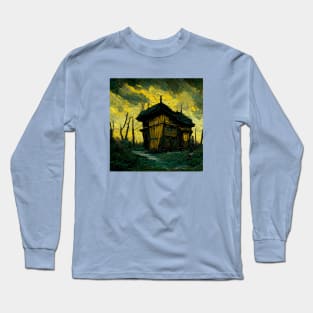 Starry Night Above The Shrieking Shack Long Sleeve T-Shirt